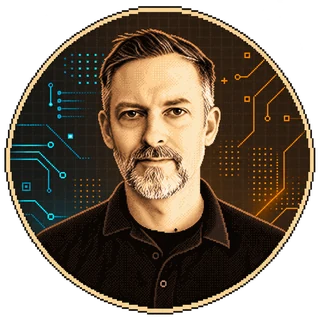 Ing. Josef Weissensteiner – stilisiertes Pixelporträt